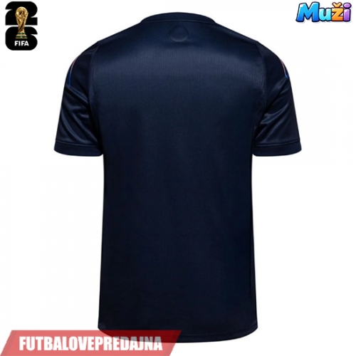 Lacne Muži Futbalové dres Uruguaj MS 2026 Krátky Rukáv - Preč